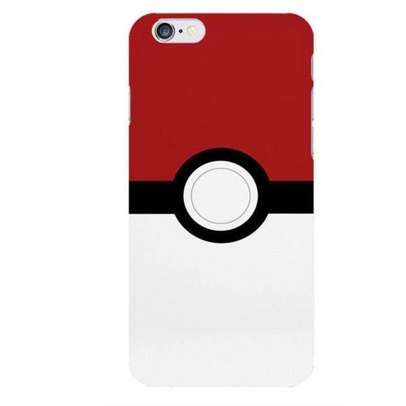 Separated&Struggling Accessories - Pokemon Pokeball Hard Cover for Iphone 7 8 Plus